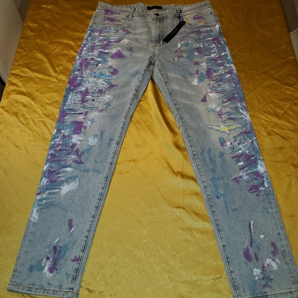 Amiri Jeans Size 38 Splash Paint 